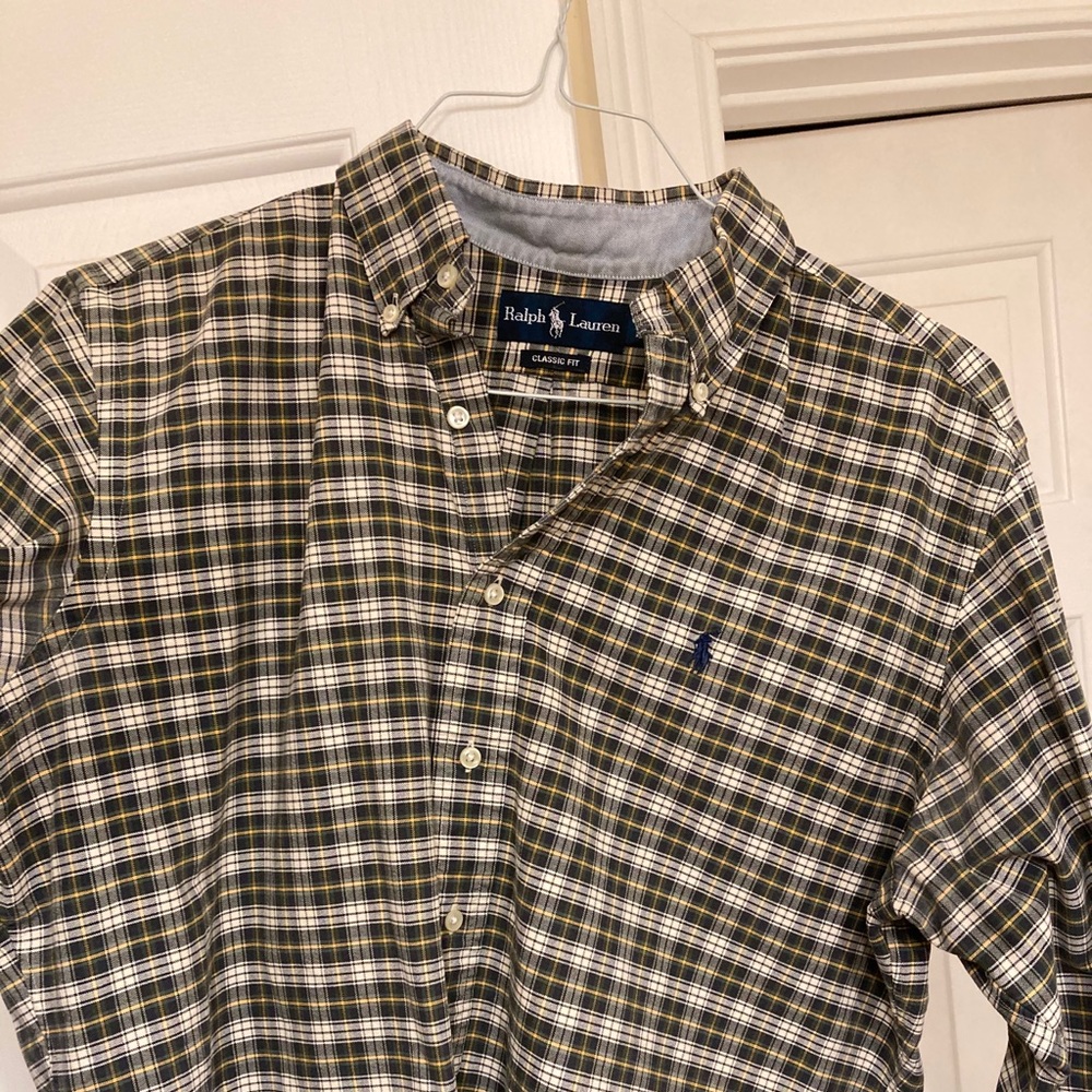 Long sleeve classic fit polo